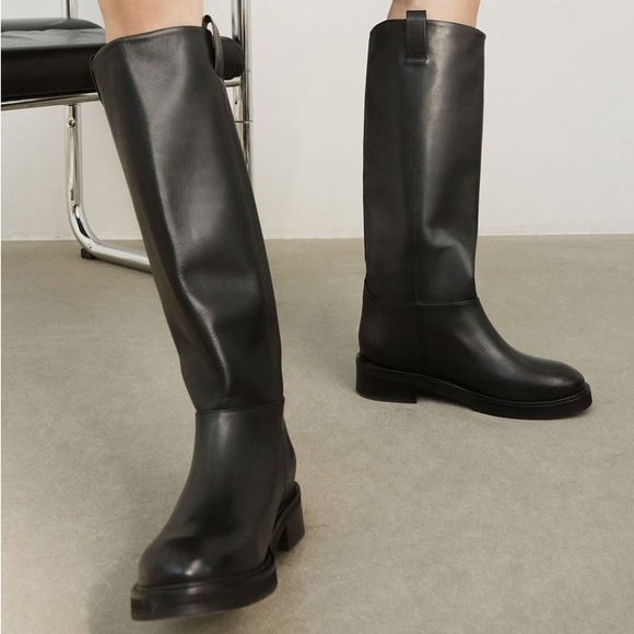 Flattered Frances Knee High Leather Boot - Picture 1 of 6